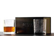Load image into Gallery viewer, Austin City Map Glass (Set of 2)