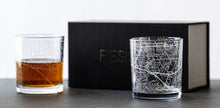 Load image into Gallery viewer, Baton Rouge City Map Glass (Set of 2)