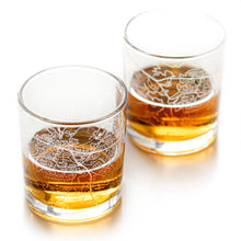 Load image into Gallery viewer, Clemson City Map Glass (Set of 2)