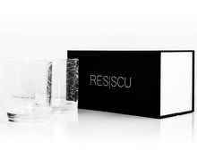 Load image into Gallery viewer, San Francisco City Map Glass (Set of 2)