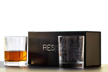 Load image into Gallery viewer, Madison City Map Glass (Set of 2)