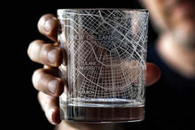 Load image into Gallery viewer, New Orleans City Map Glass (Set of 2)