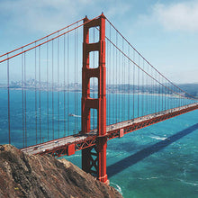 Load image into Gallery viewer, San Francisco City Map Glass (Set of 2)
