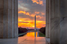 Load image into Gallery viewer, Washington DC City Map Glass (Set of 2)