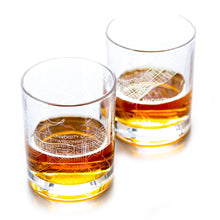 Load image into Gallery viewer, Madison City Map Glass (Set of 2)
